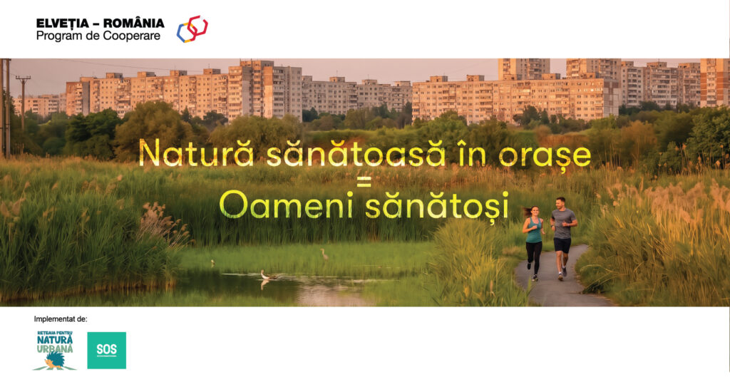 Rețeaua pentru Natură Urbană și Asociația Societatea Organizată Sustenabil lansează proiectul „Natură sănătoasă în orașe = oameni sănătoși" 2 KV E R RNU oct2026 v4 01